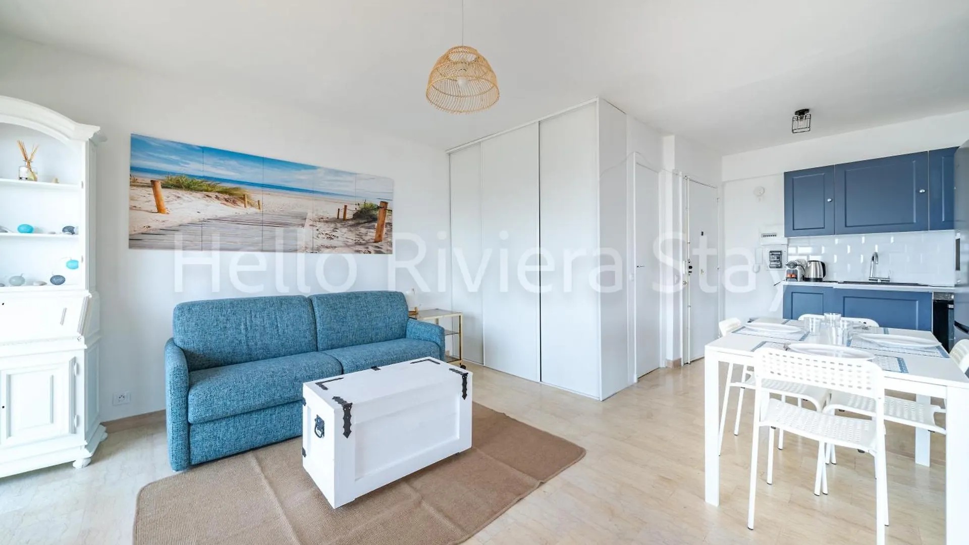 2P Front De Mer, Parking, Climatisation Cagnes-sur-Mer Appartamento