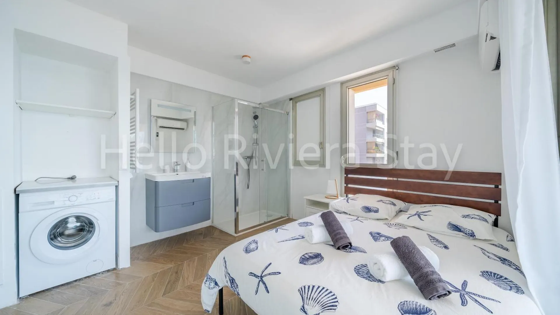 2P Front De Mer, Parking, Climatisation Cagnes-sur-Mer Appartamento